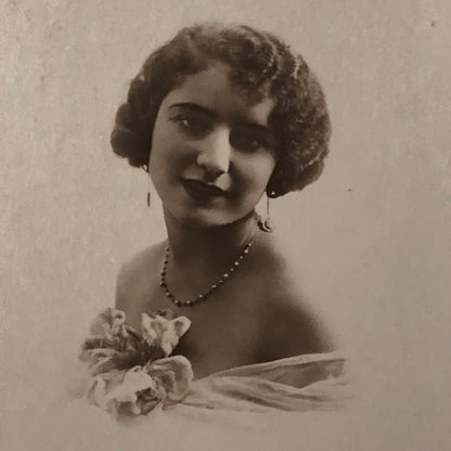 Circus Performer Real Photo Postcard RPPC Post Card Vintage Photograph