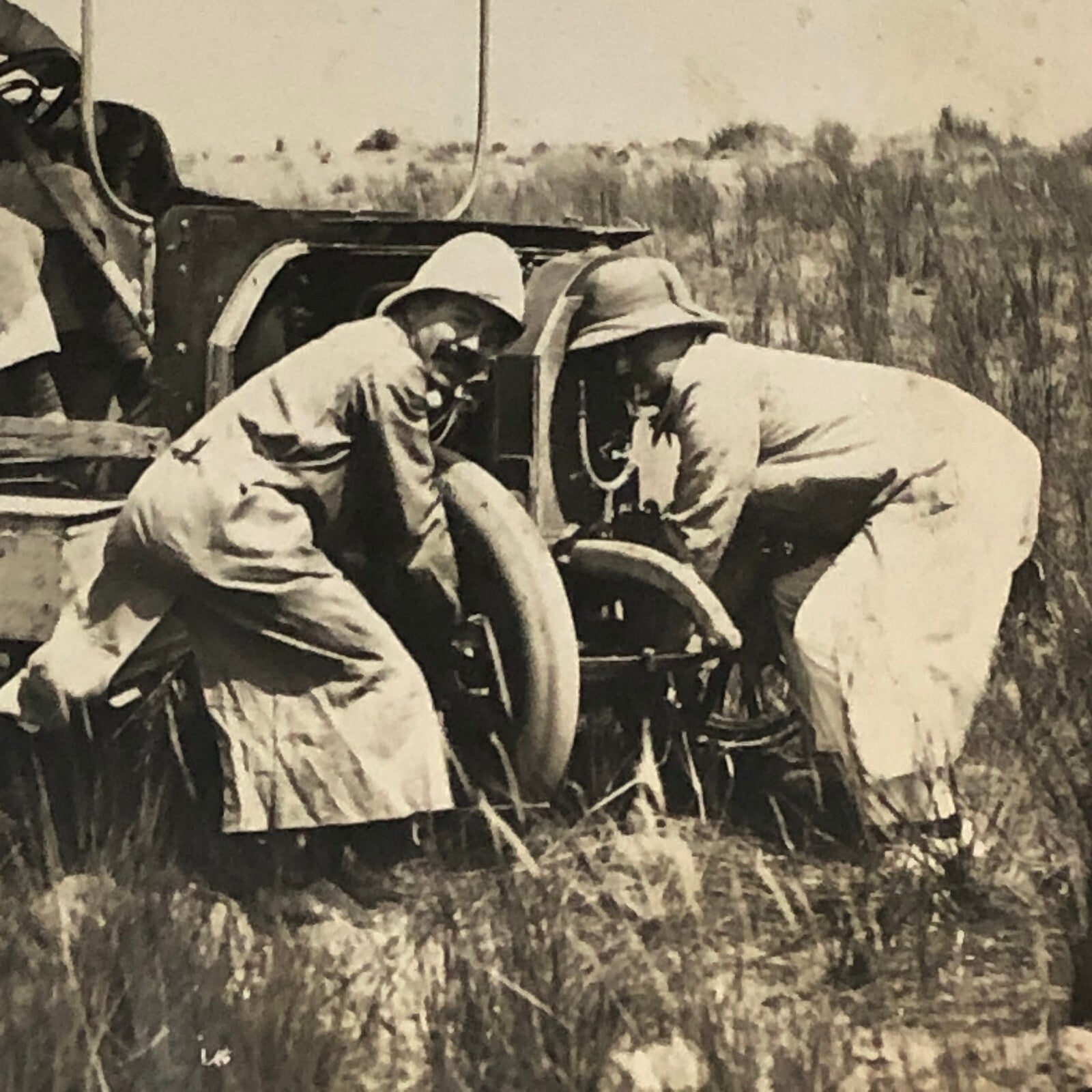 Antique Vintage Bus Automobile Car Photo Photograph - Tag AL22SM2