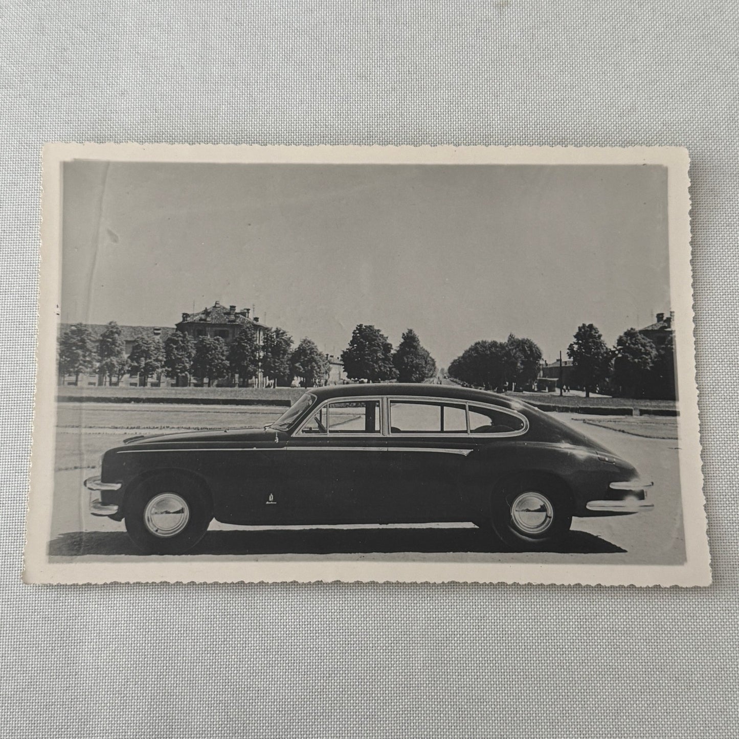 Vintage Pininfarina Coachbuilder Car Photo Photograph Print Unidentified