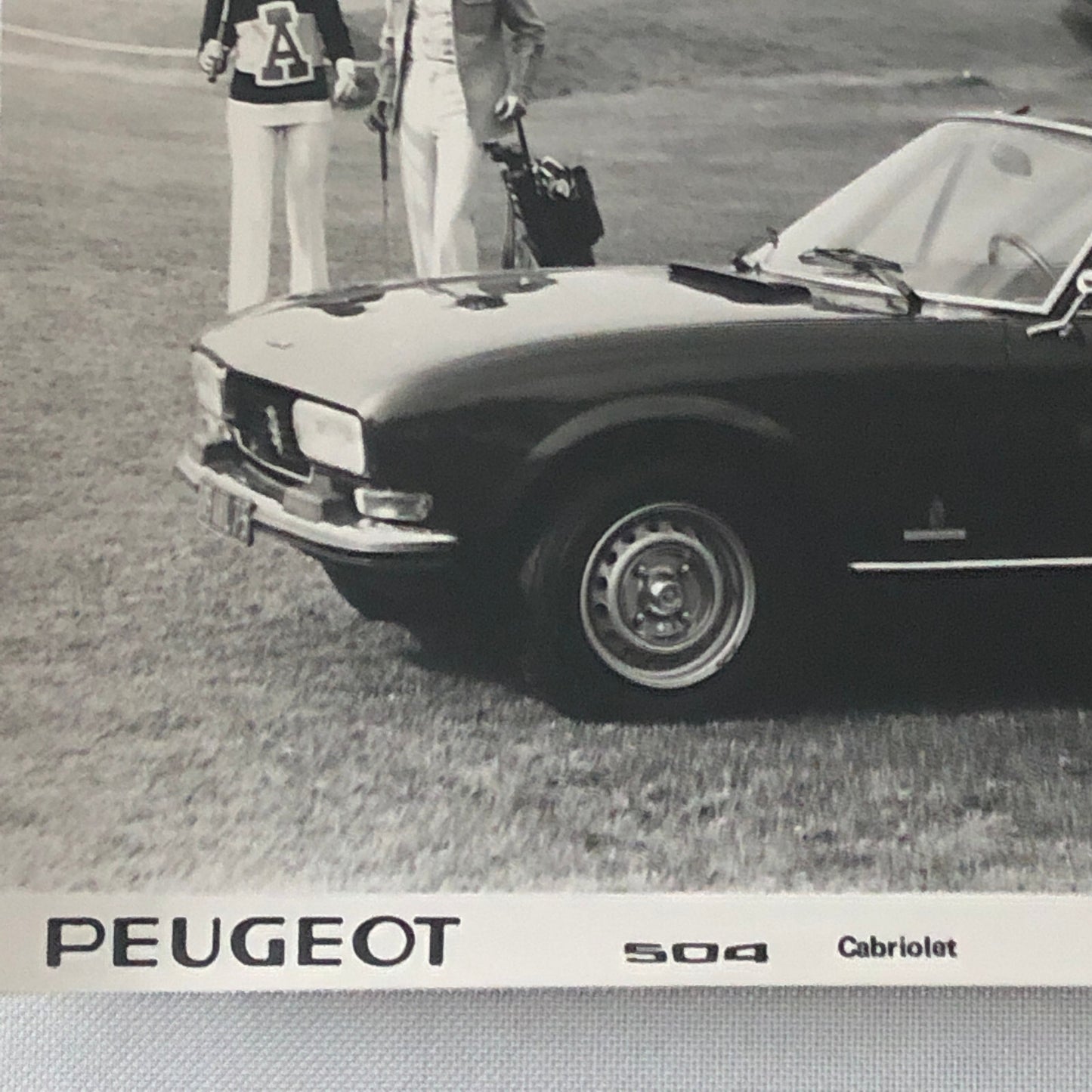 1976 Peugeot 504 Cabriolet Convertible Factory Press Photo Photograph Print