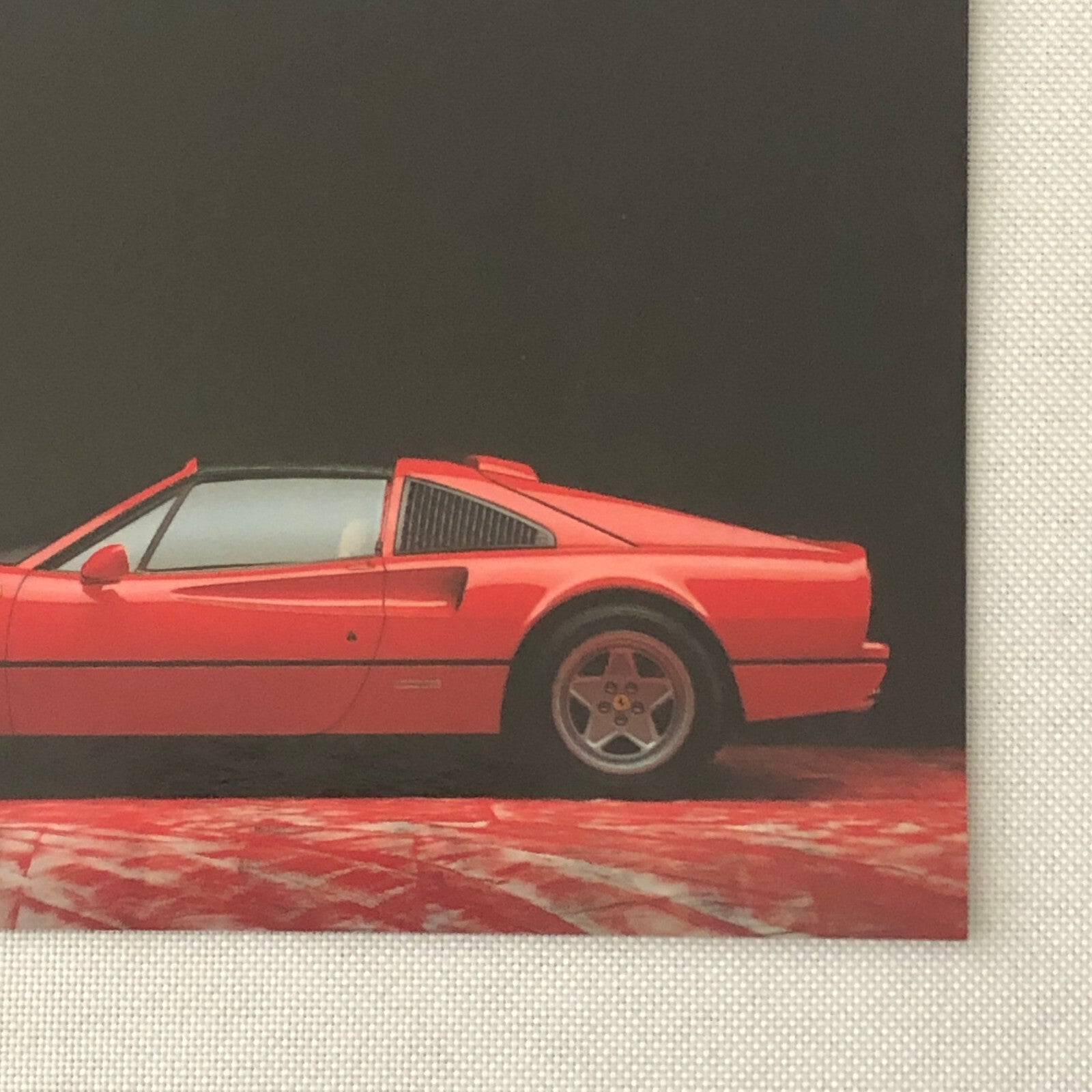 Ferrari 328 GTB Rene Staud Postcard Post Card Ferrari 328GTB