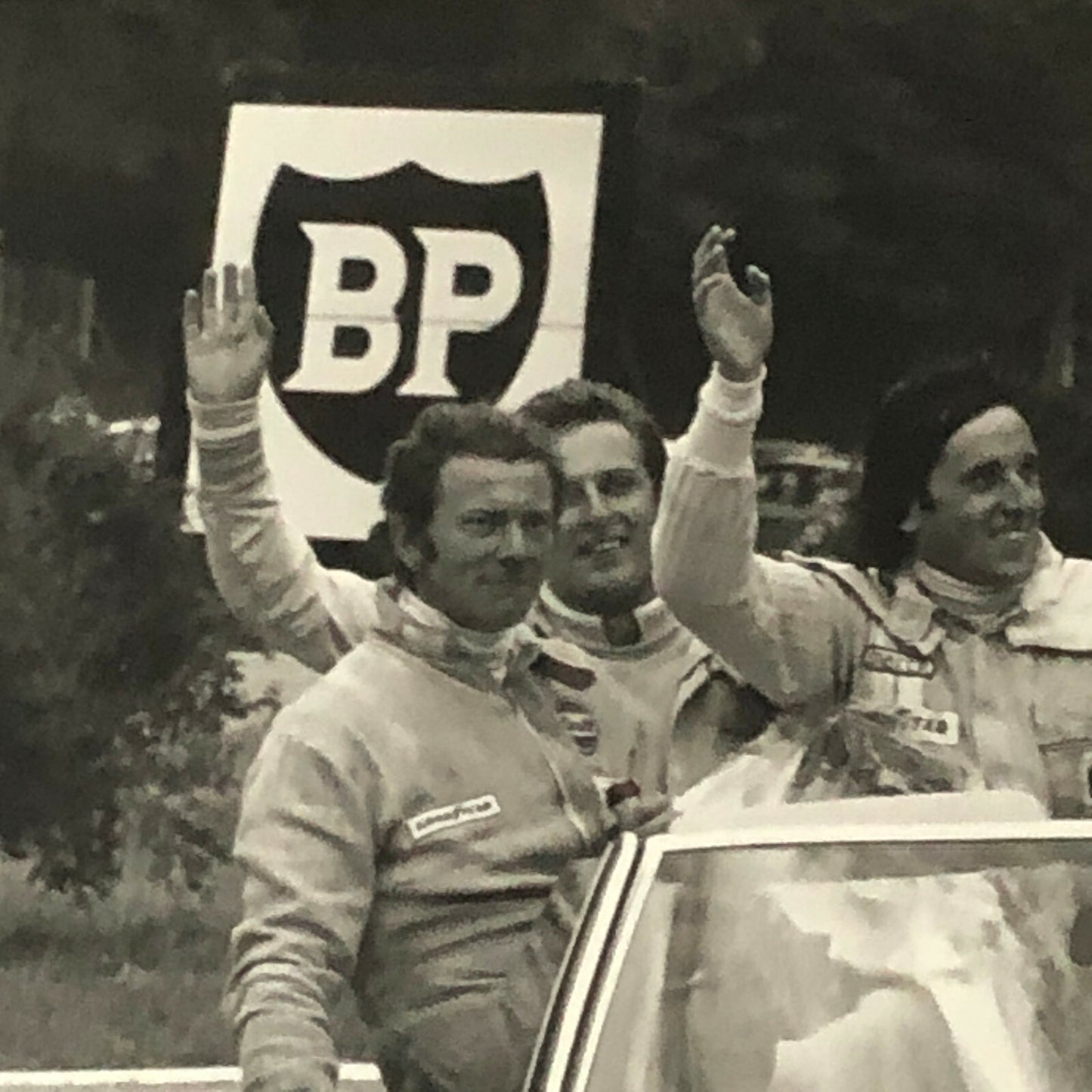 Vintage 1975 Formula 2 F2 Racing Photo Photograph Rouen Grand Prix Drivers 