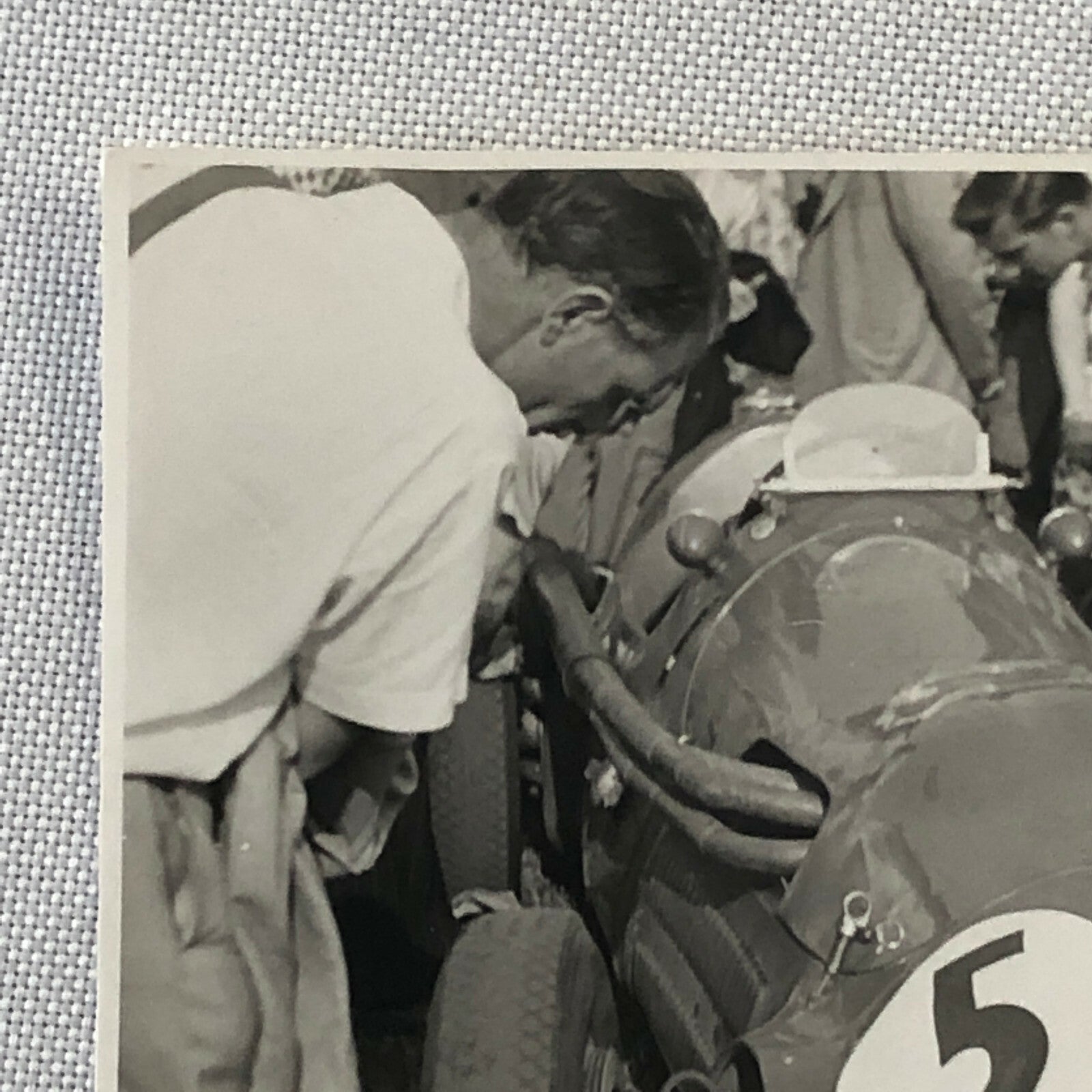 Vintage Racing Car Photo Photograph 