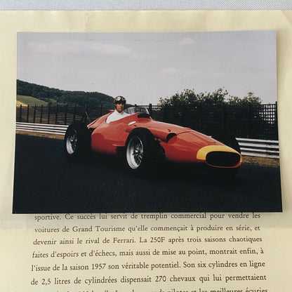Louis Vuitton Automobile Concours Press Release Photo Fangio Maserati 250F Car