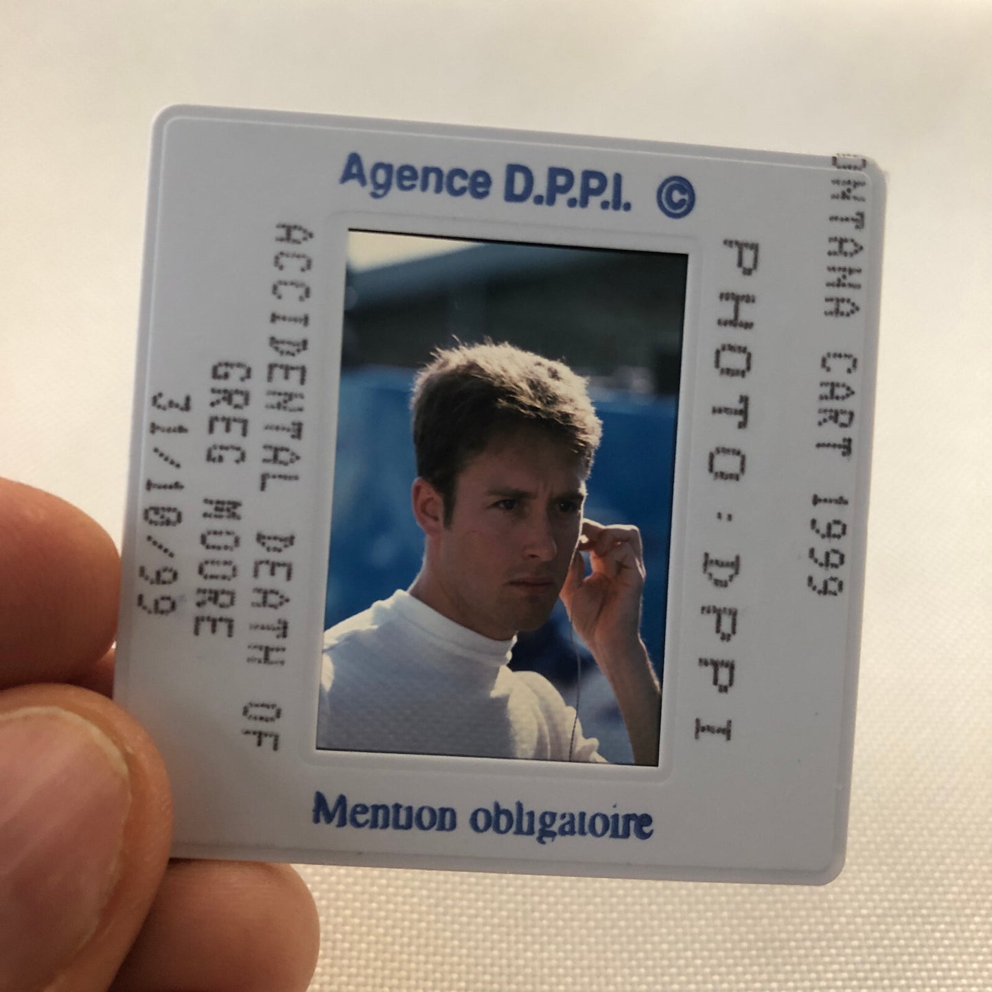 Greg Moore CART Racing Driver 1999 35MM Photo Slide