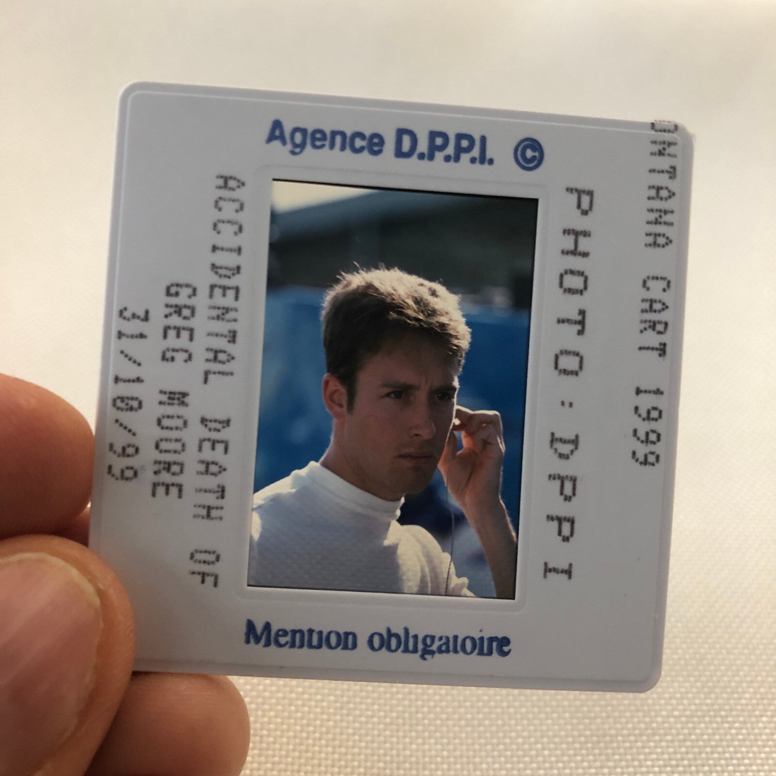 Greg Moore CART Racing Driver 1999 35MM Photo Slide