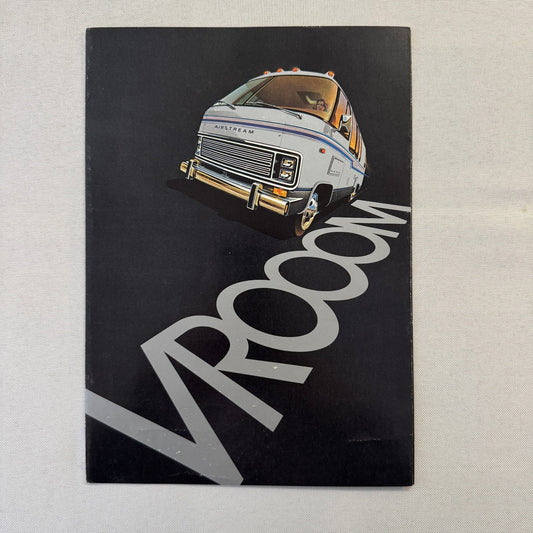 Vintage Airstream Sales Brochure RV Recreational Vehicle Camper