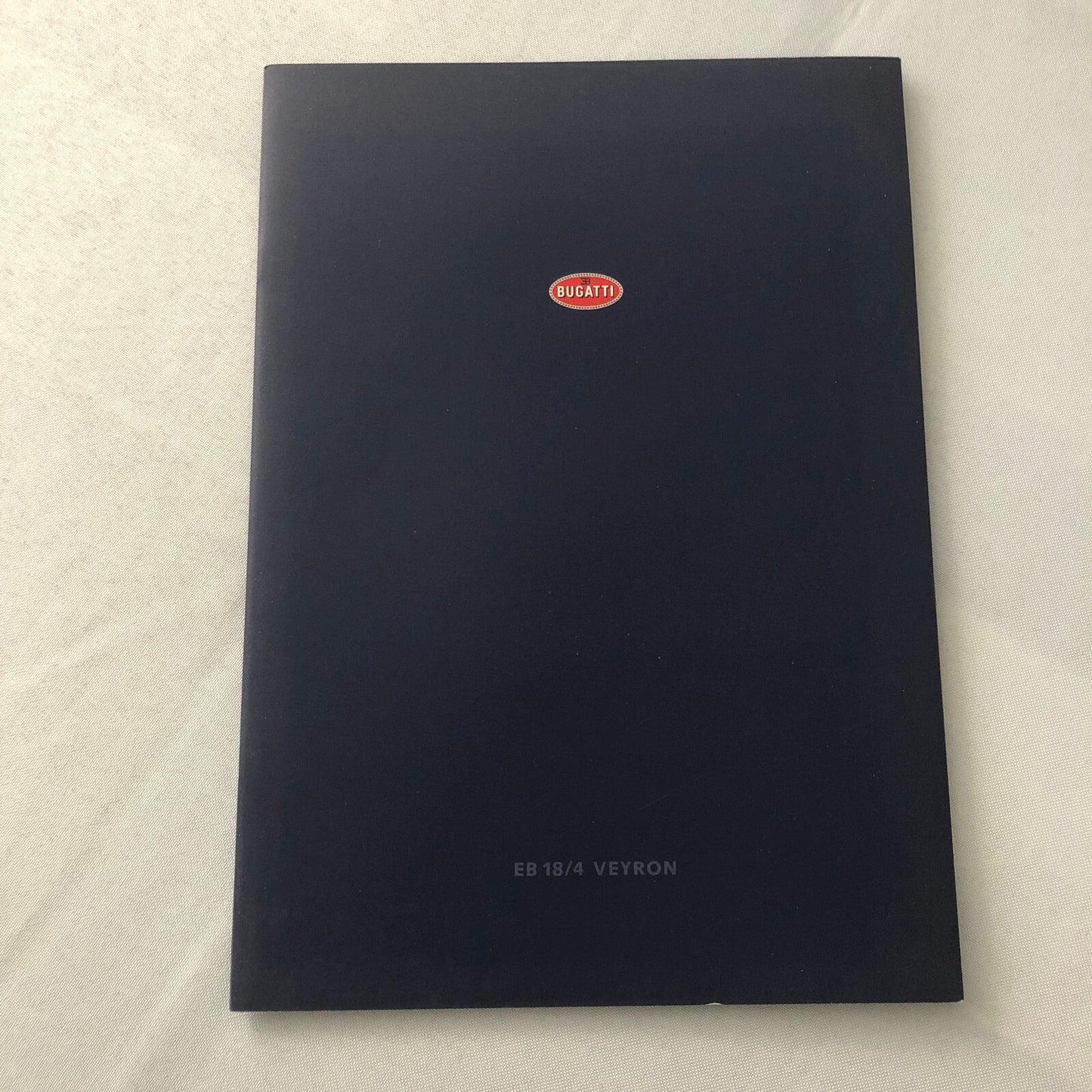 Bugatti Veyron EB 18/4 Concept Car Sales Brochure Catalog
