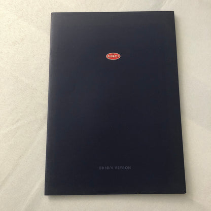 Bugatti Veyron EB 18/4 Concept Car Sales Brochure Catalog