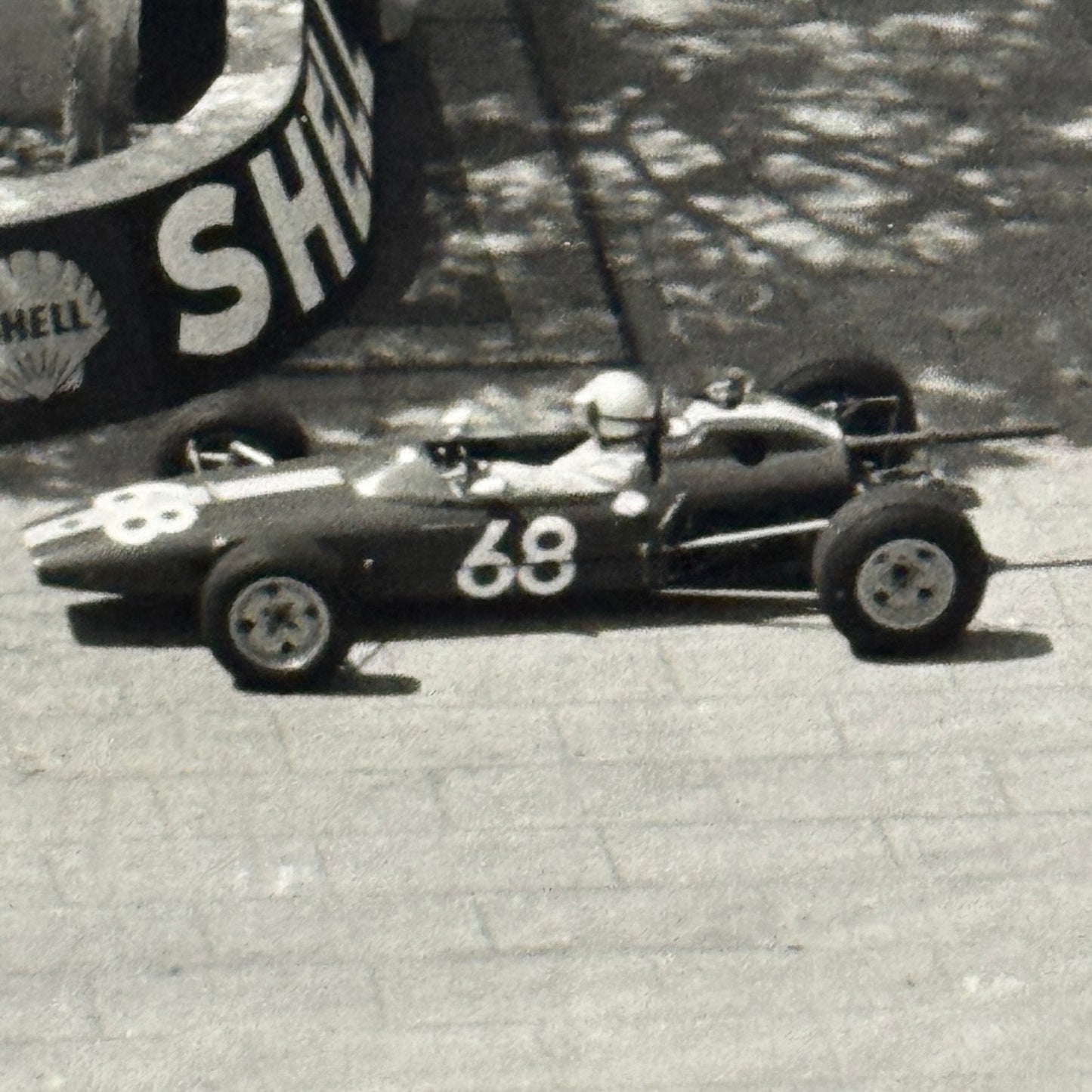 Vintage Racing Photo Photograph 1965 Monaco Grand Prix Race Autocar Magazine