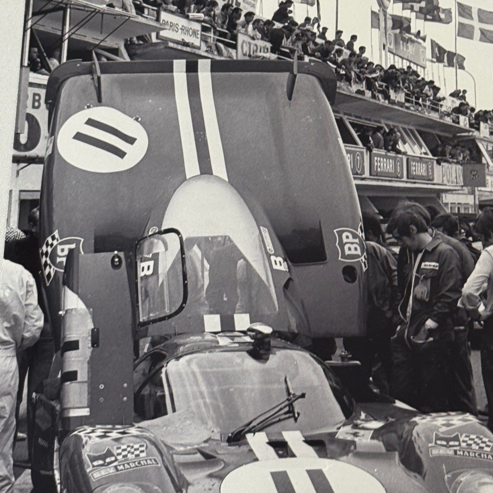 Ferrari Racing Photo Photograph Ferrari 512S 512 S Modern Print