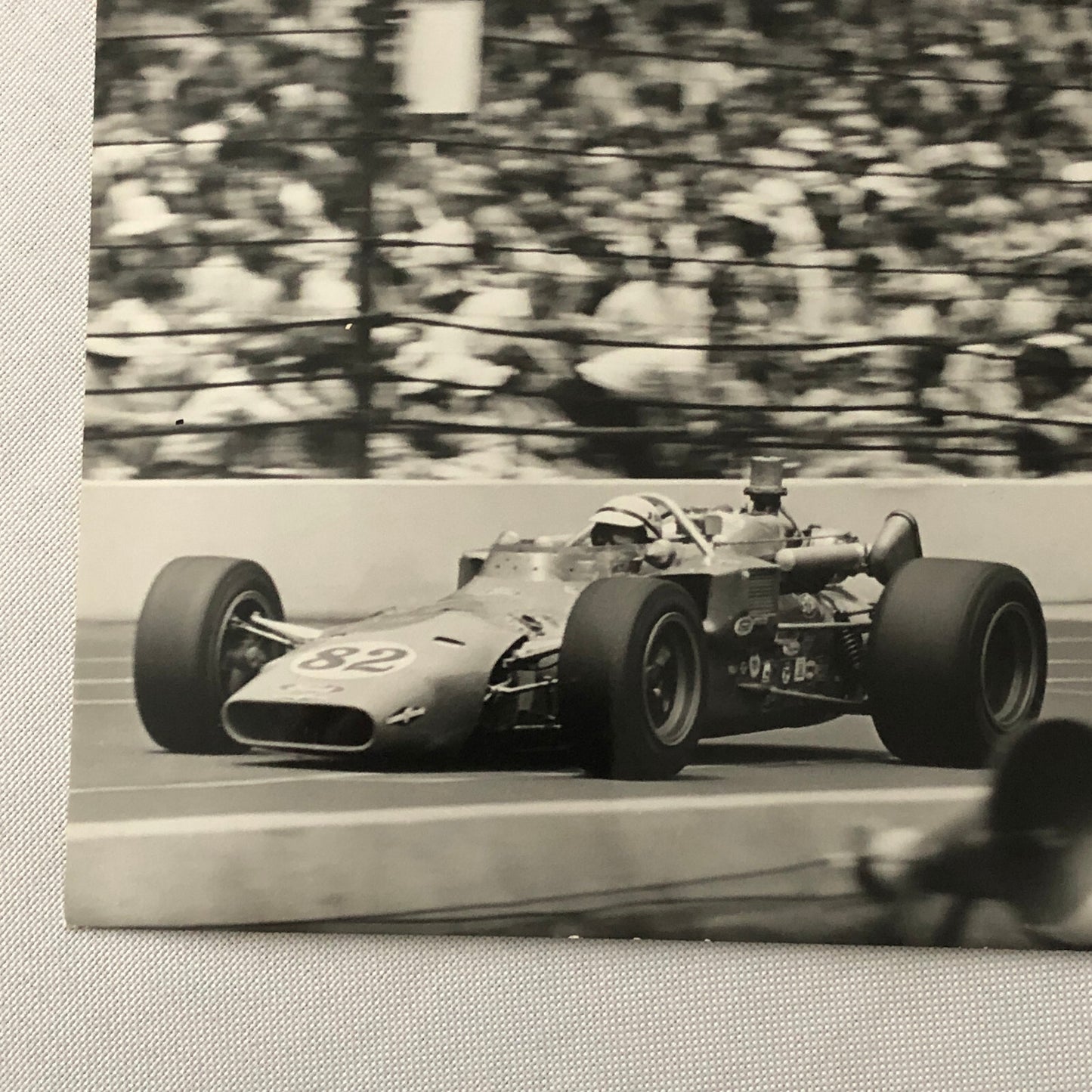 Indianapolis Indy 500 Racing Car Photo Photograph Roger McCluskey Mark Donohue