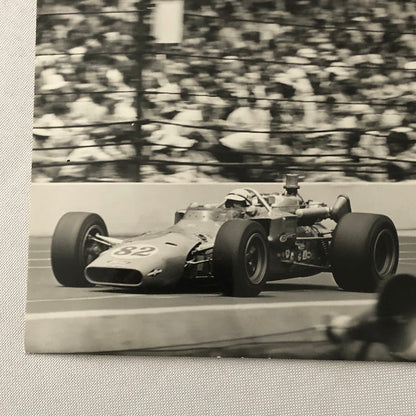 Indianapolis Indy 500 Racing Car Photo Photograph Roger McCluskey Mark Donohue