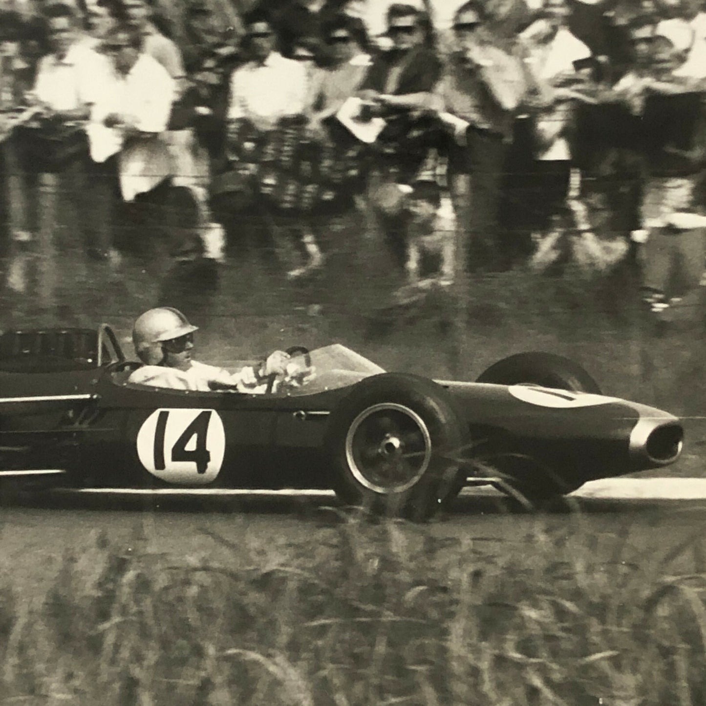 Vintage Grand Prix Racing Car Photo Photograph Print 