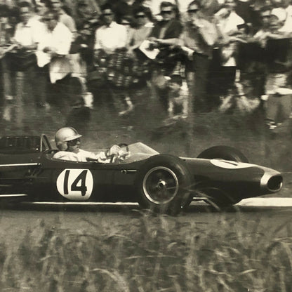 Vintage Grand Prix Racing Car Photo Photograph Print 