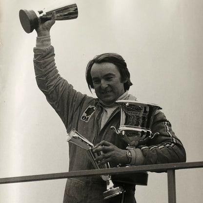Vintage 1975 Formula 2 F2 Racing Photo Photograph Hockenheim Gerard Larrousse