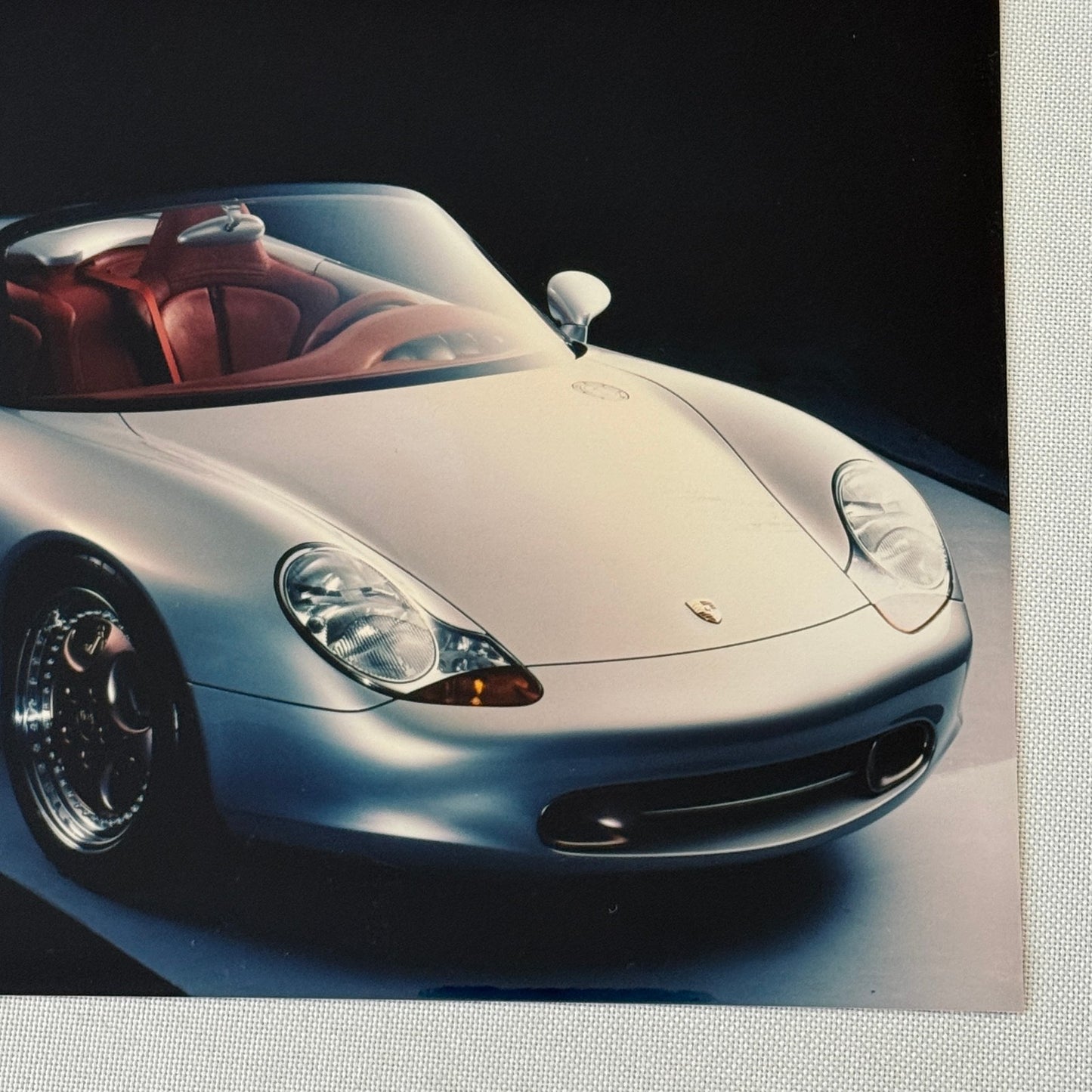 Porsche Boxster Concept Car Factory Press Photo Photograph