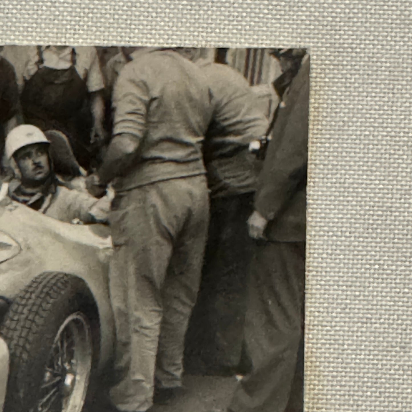 Vintage Bugatti Racing Car Photo Photograph Print