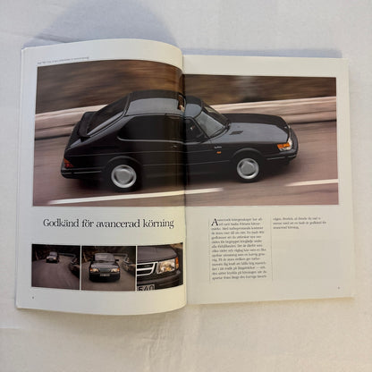 Vintage Saab 900 Car Sales Brochure Catalog 900 Cabriolet 900 Turbo 900i SWEDISH
