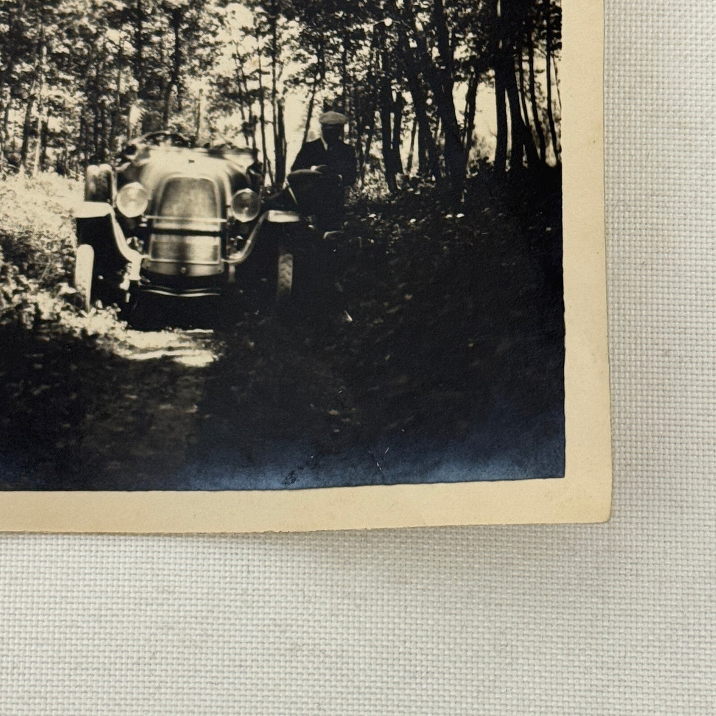 Vintage Photograph Photo Early Antique Car Automobile