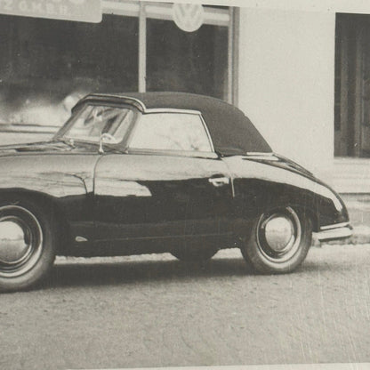 Porsche 356 Car Photo Photograph Print Likely Replica Volkswagen VW Based