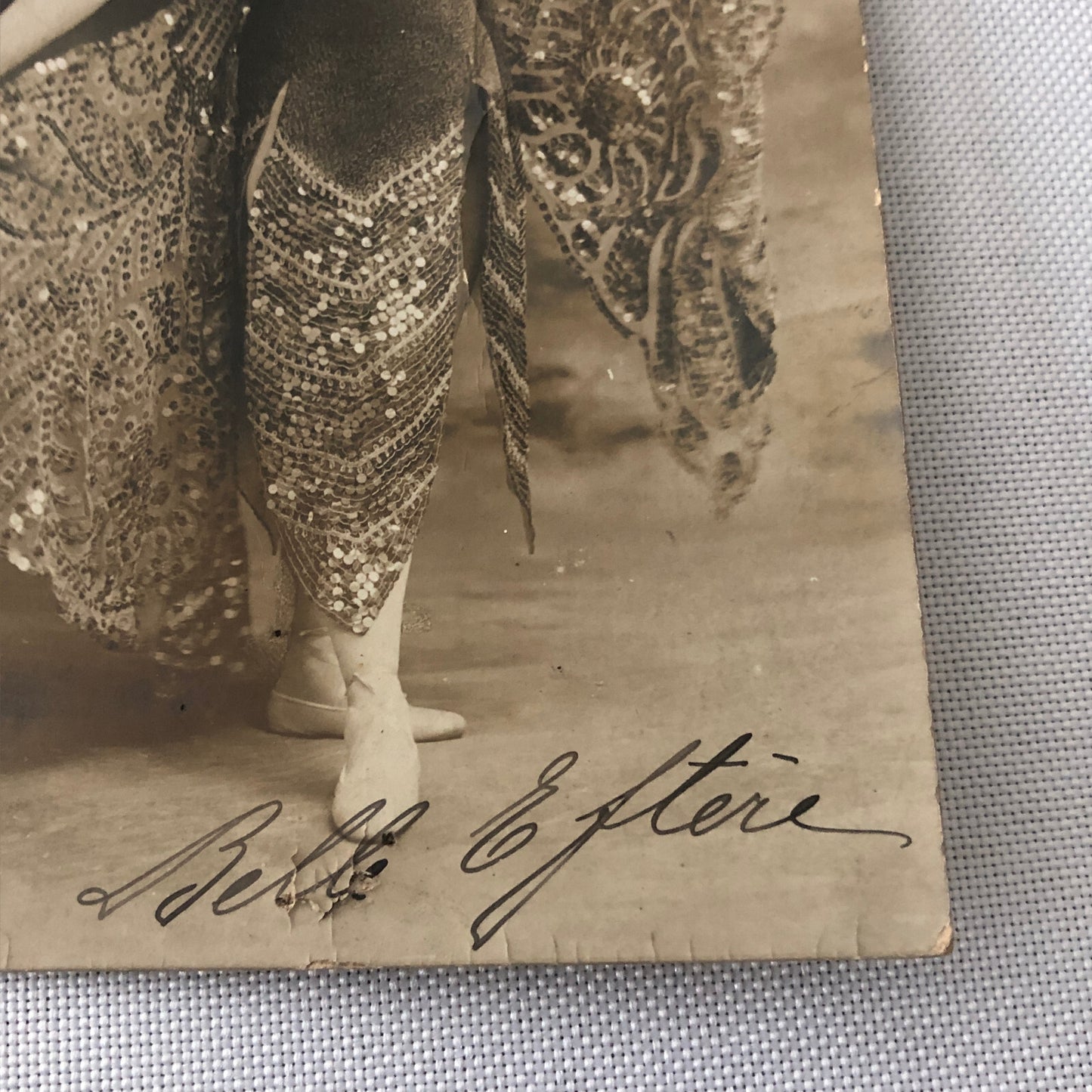 Circus Performer Dancer Dancing Real Photo Postcard Post Card RPPC Vintage