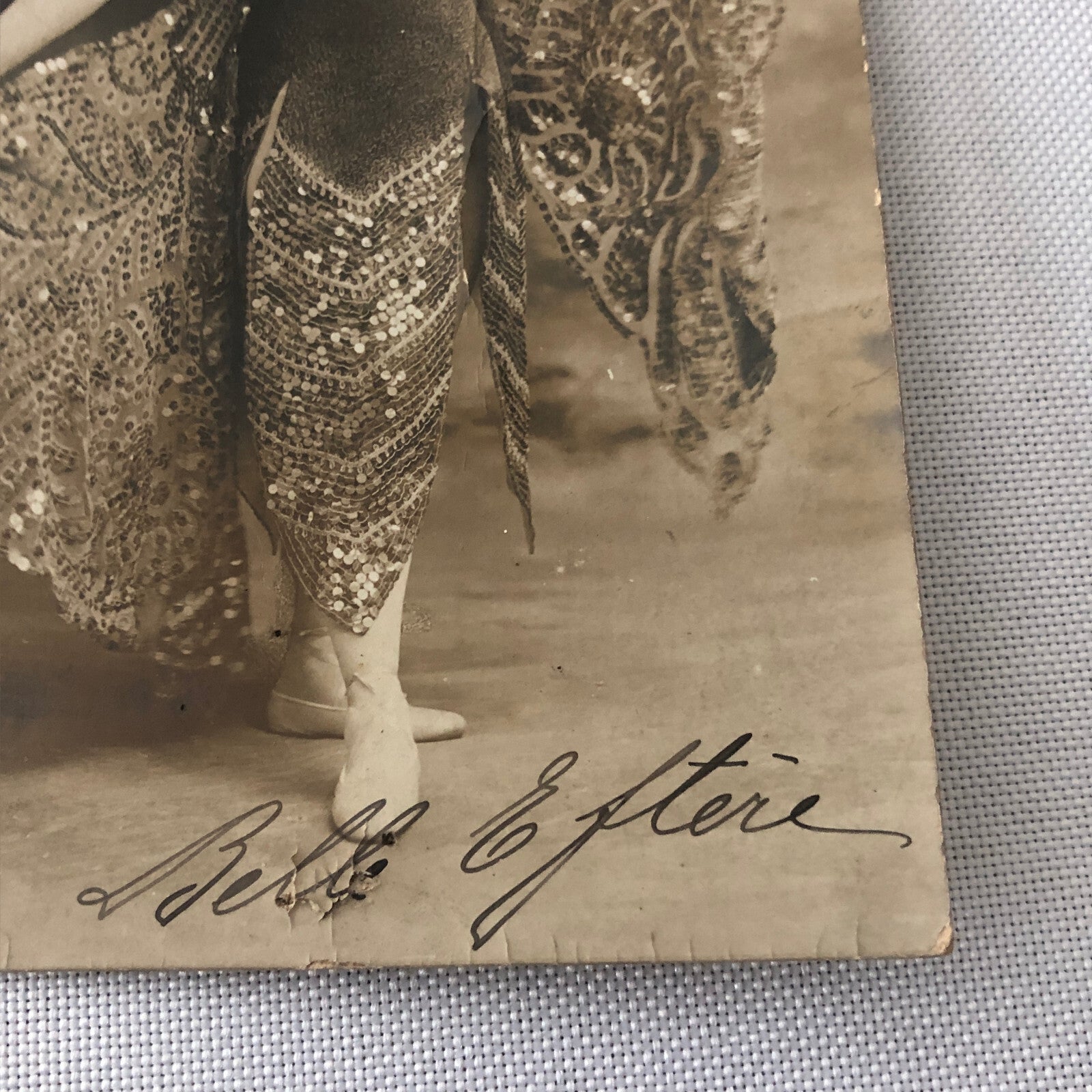 Circus Performer Dancer Dancing Real Photo Postcard Post Card RPPC Vintage