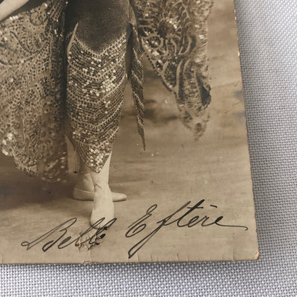 Circus Performer Dancer Dancing Real Photo Postcard Post Card RPPC Vintage