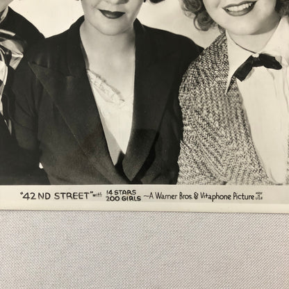 Movie Film Press Photo Photograph 42nd Street Beautiful Actress Warner Brothers