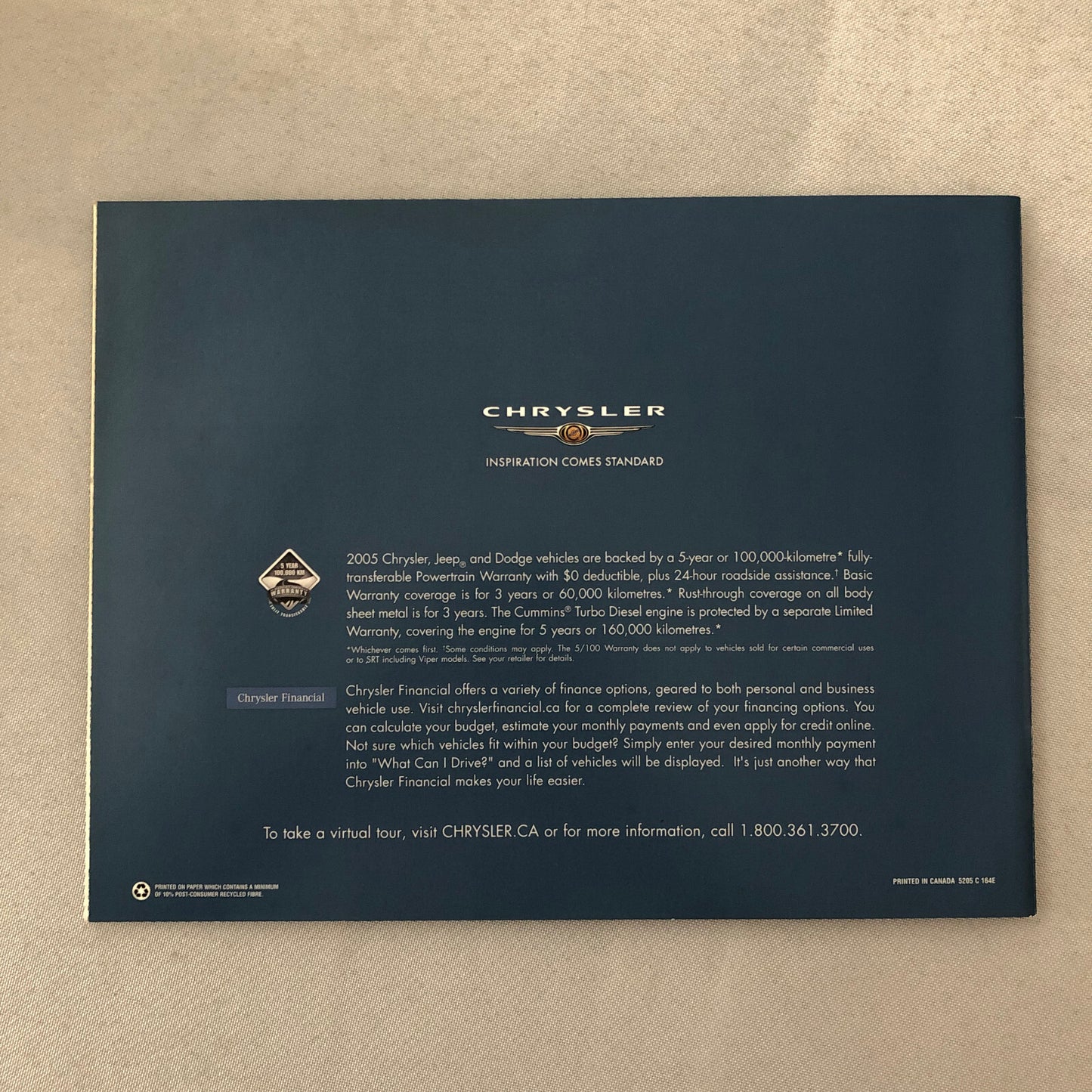 2005 Chrysler Sebring Convertible and Sedan Sales Brochure Catalog