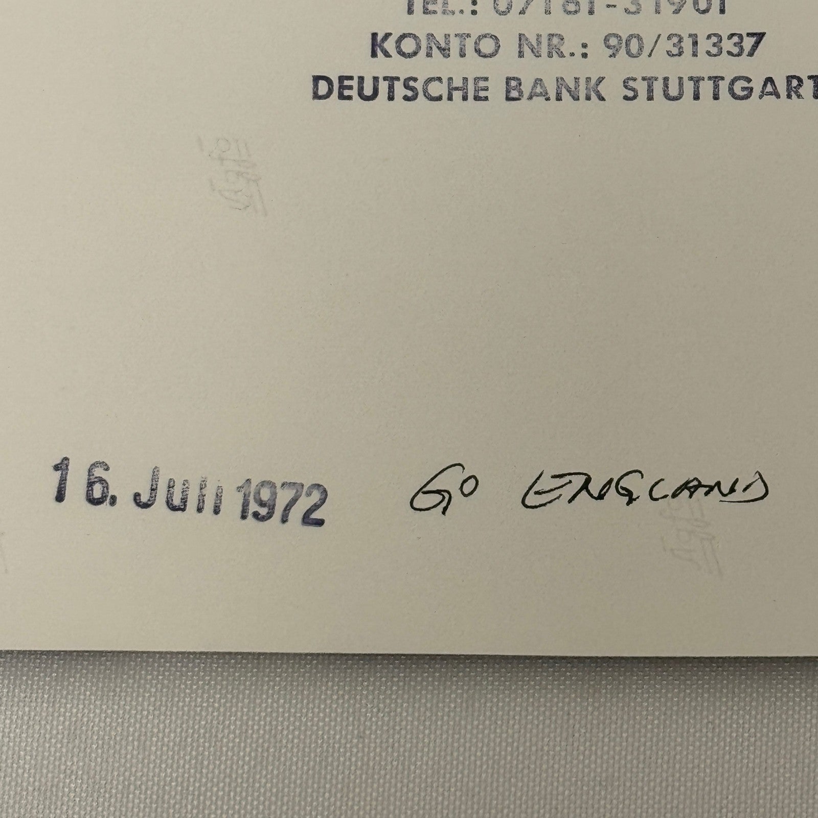 Vintage Racing Photo 1972 British Grand Prix Jacky Ickx