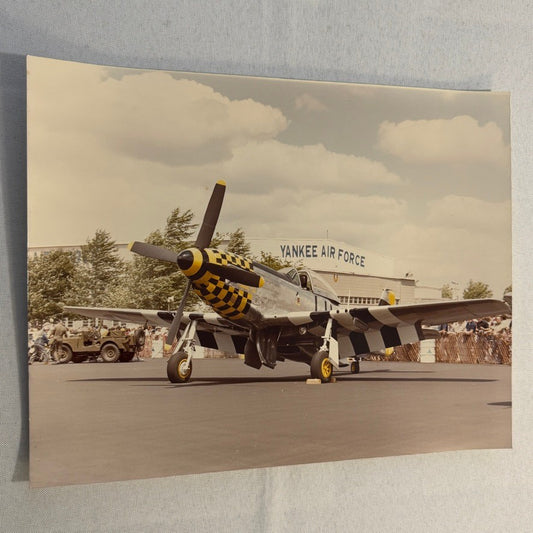 Vintage US Military Aircraft Airshow Photo Large Aviation Photograph Air Force