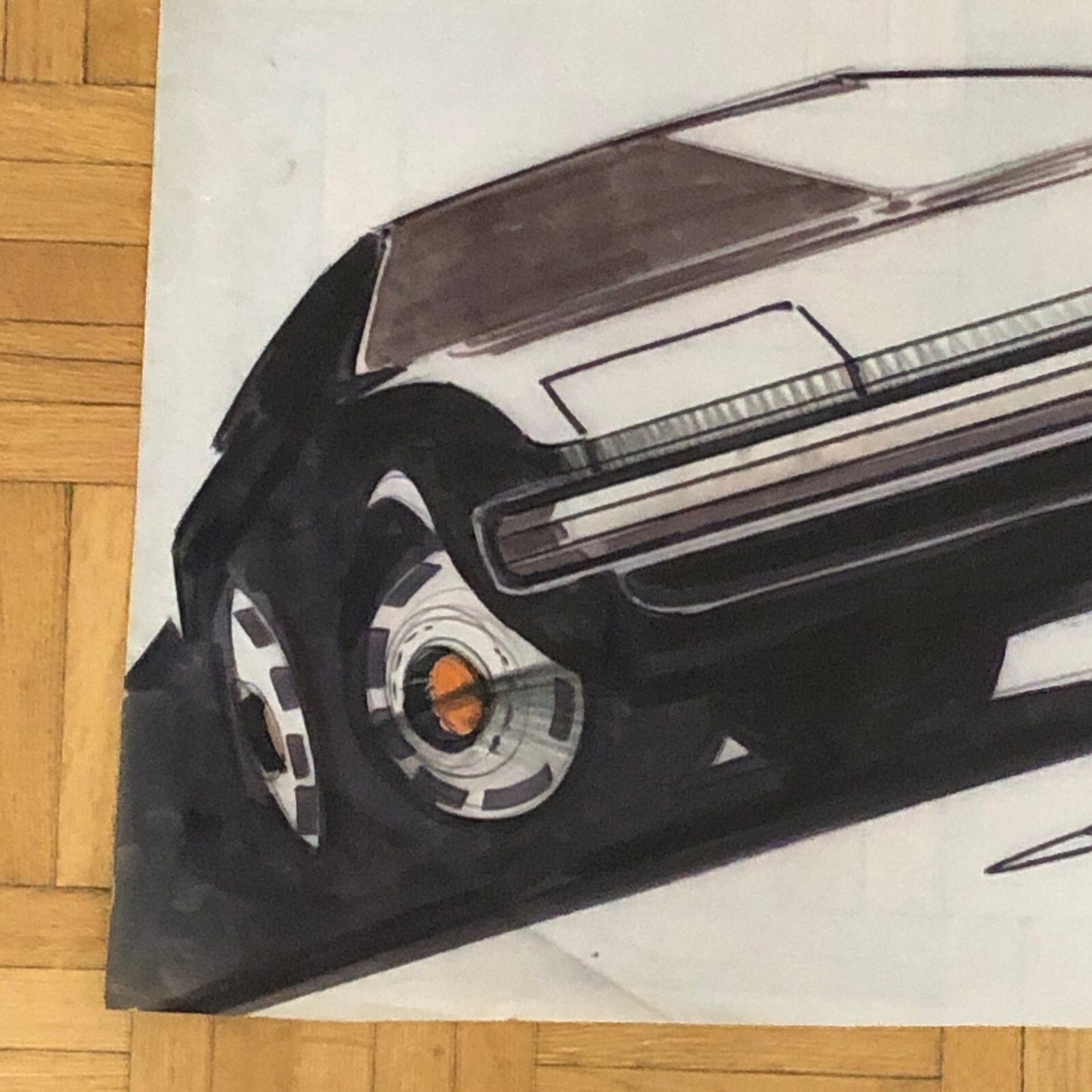 Styling Concept Automobile Illustration Art Drawing Sketch Design