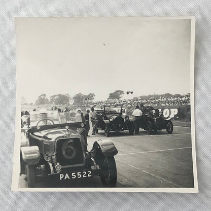 Vintage Car Automobile Racing Photo Photograph Print - Tag REA22E4