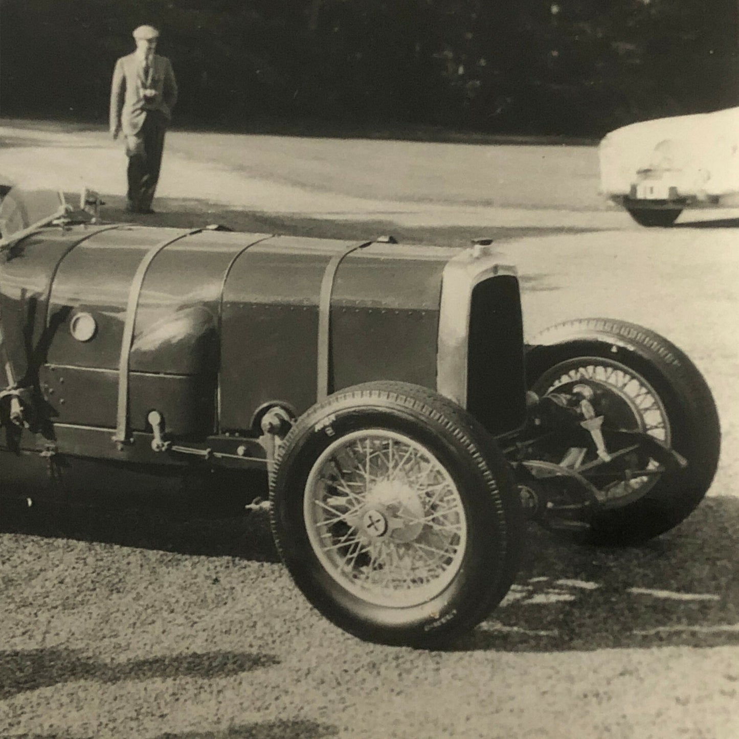 Vintage 1924 Aston Martin Car Photo Photograph Print