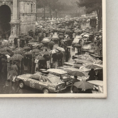 1973 Rally Rallye Monte Carlo Italian Press Photo Photograph Vintage Cars Car