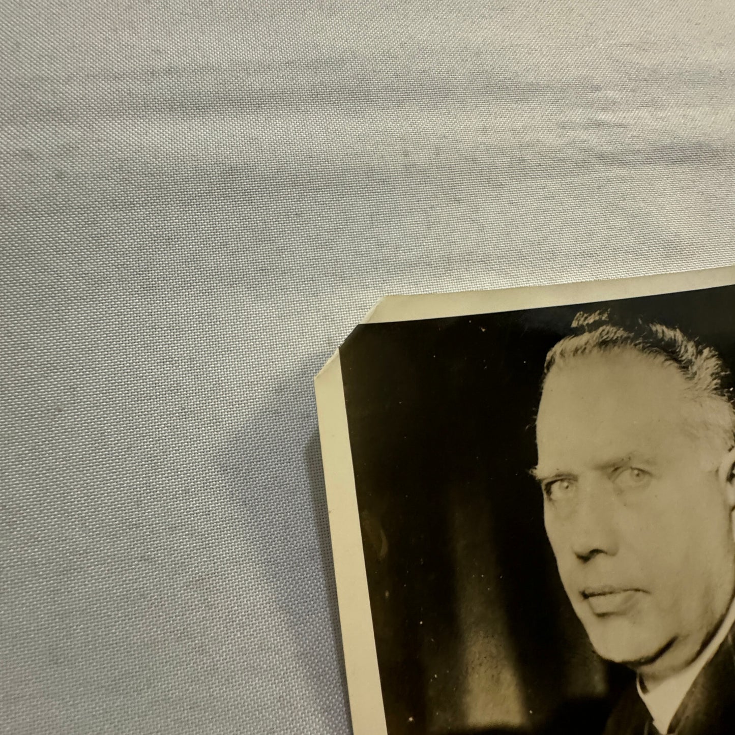 League of Nations Conference President Portrait Dr Braune Press Photo Photograph