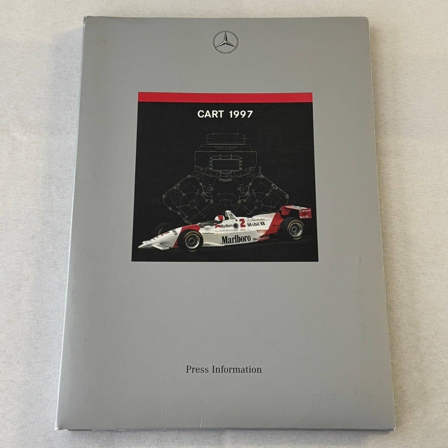 1997 Mercedes CART Racing Press Kit Paul Tracy Greg Moore Al Unser Jr