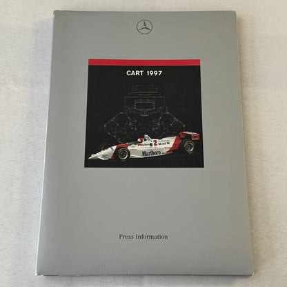 1997 Mercedes CART Racing Press Kit Paul Tracy Greg Moore Al Unser Jr