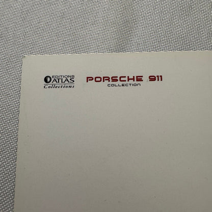 Porsche 911 Carrera Postcard Vintage Image Printed 2015