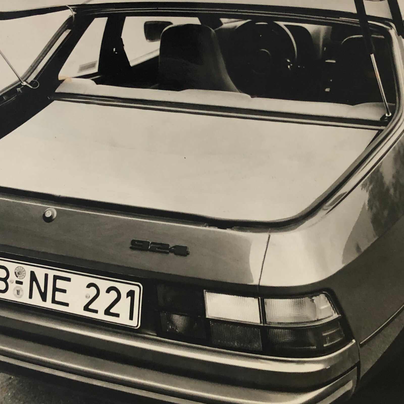 1977 Porsche 924 Coupe Factory Werkfoto Press Photo Photograph German