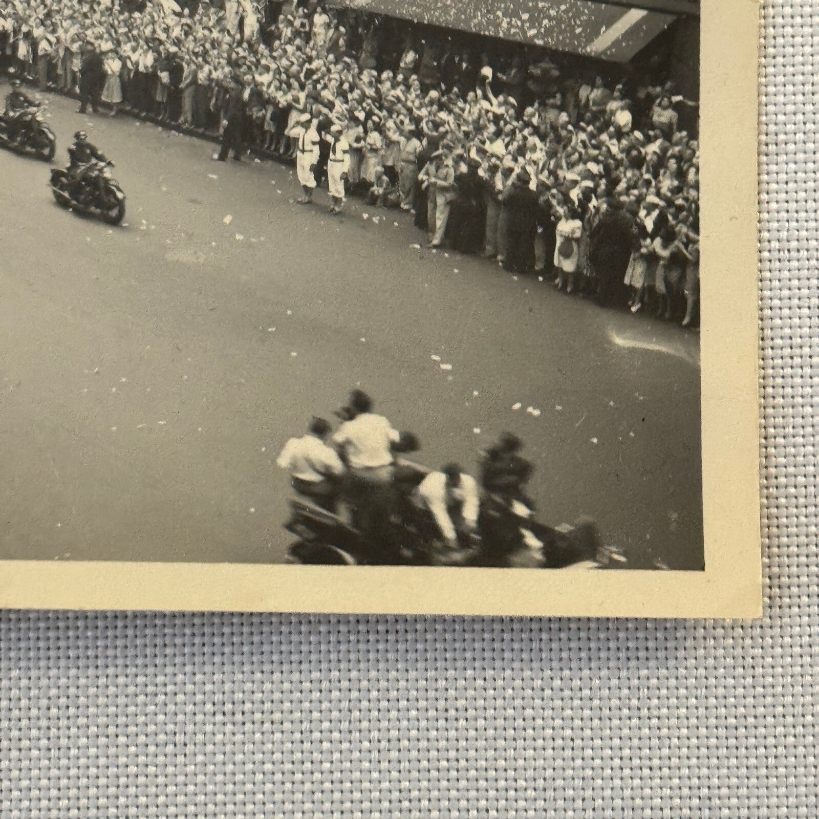 President Dwight D Eisenhower Parade Car Limousine Photo Photograph 1945