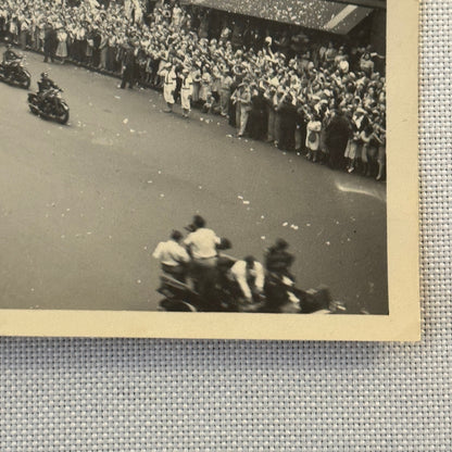 President Dwight D Eisenhower Parade Car Limousine Photo Photograph 1945
