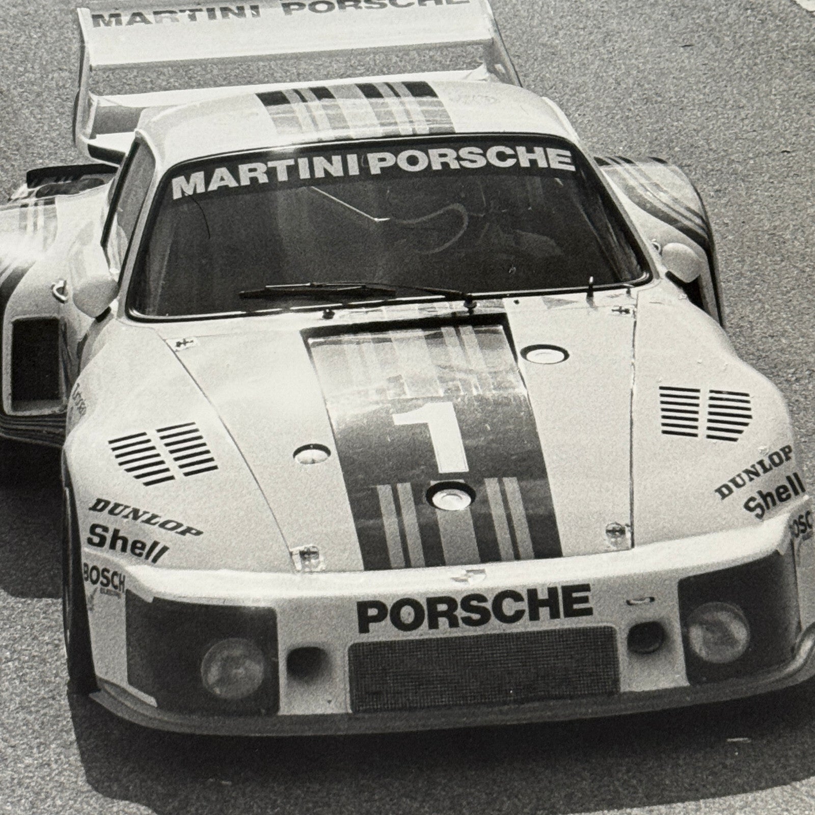 Porsche 935 Martini Racing Car Vintage Photo Photograph Print