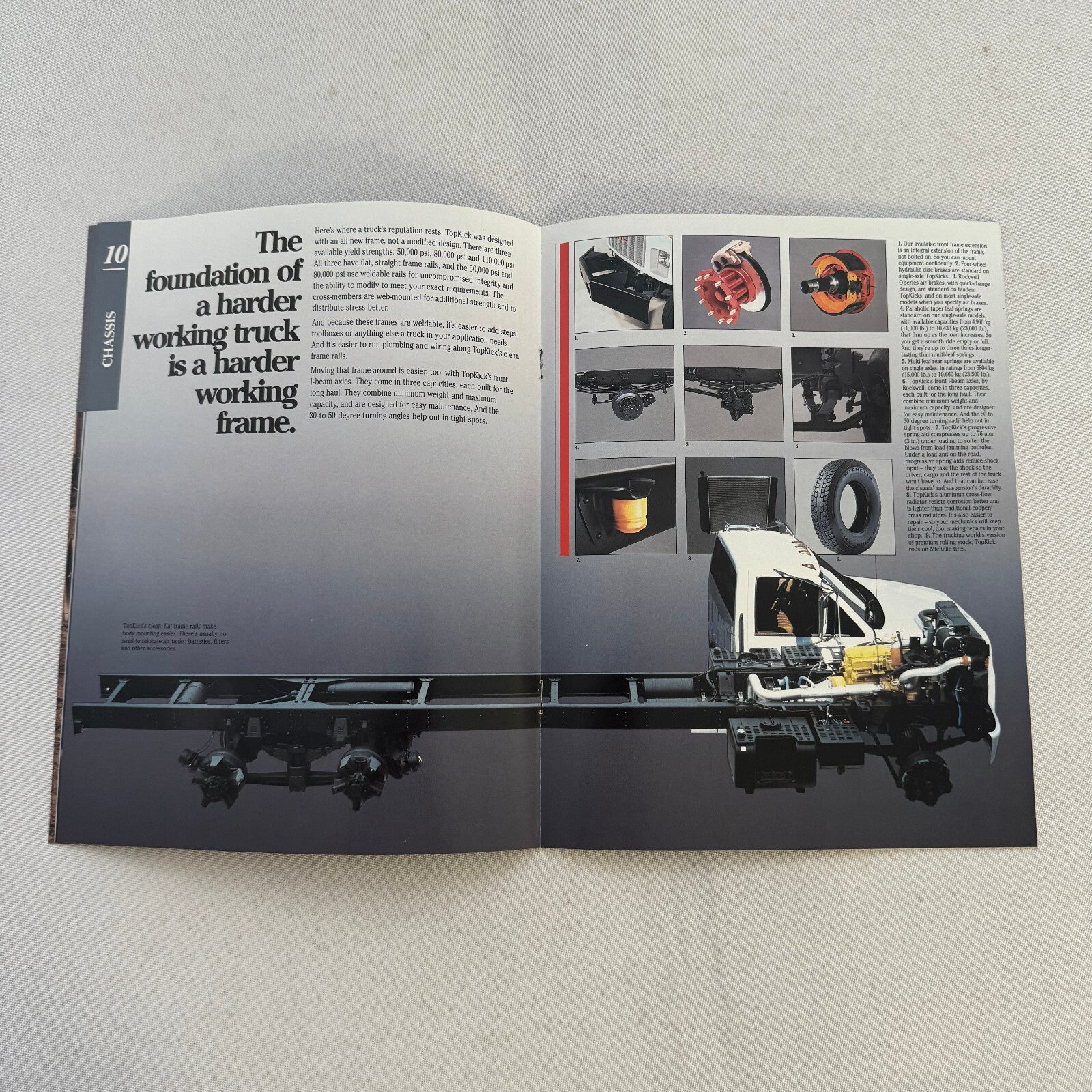 GMC Topkick Truck Sales Brochure Catalog Advertising C6H042 C7H064 C7H042