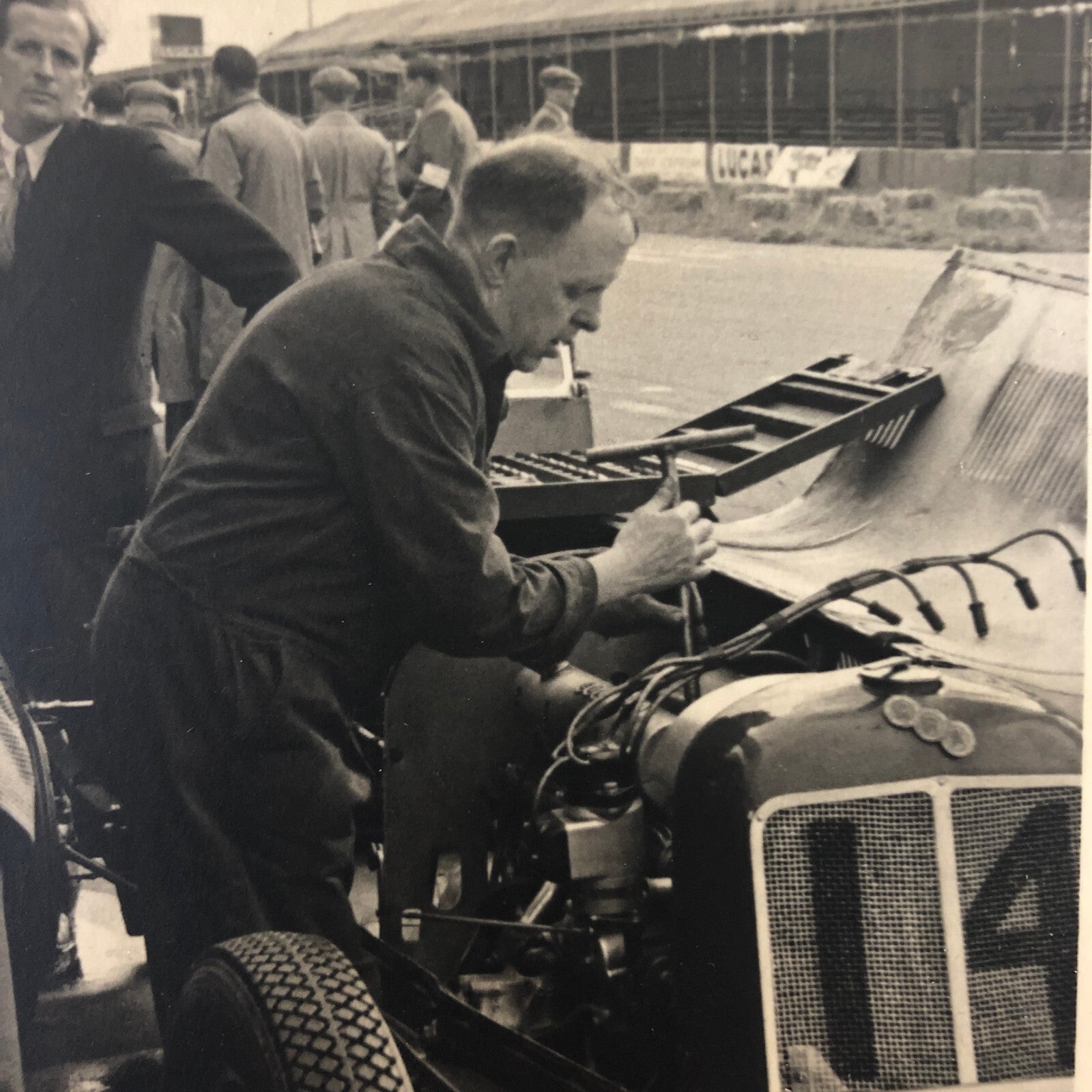 Vintage ERA Racing Car Photo Photograph Print 