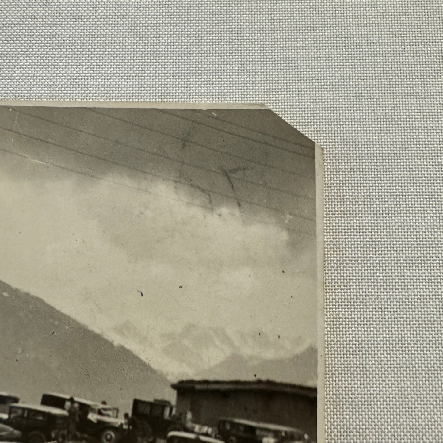 Vintage Car Automobile Photo Photograph Print Italian Italy