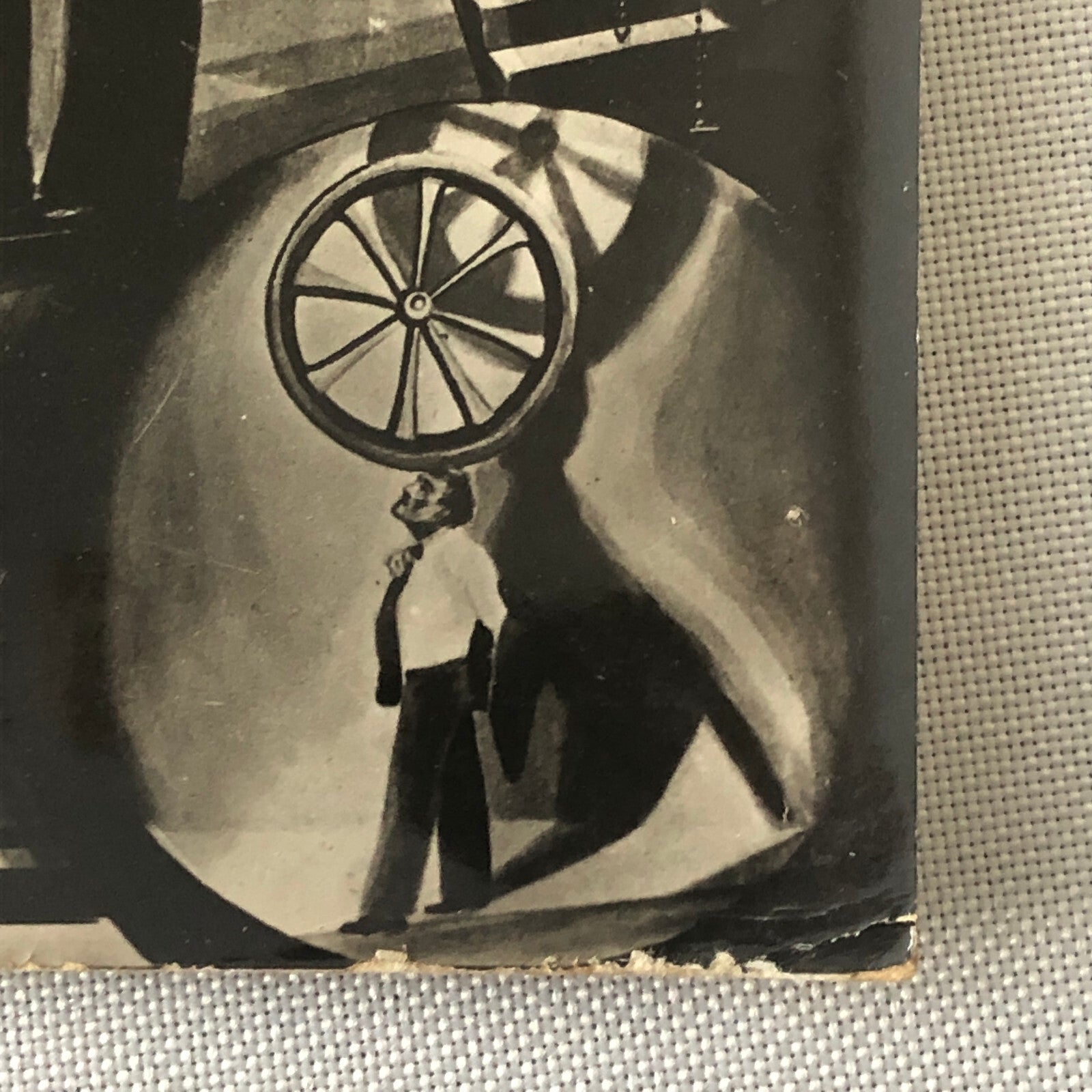 Circus Performer Photo Photograph Clifton Wheel Spring Miracle German Vintage