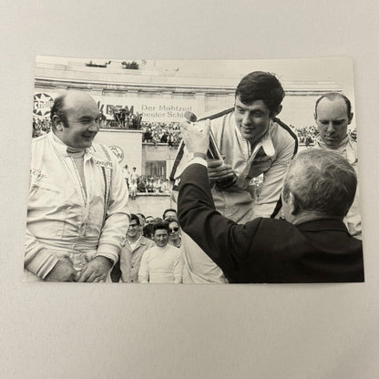 Vintage Racing Photo Brian Redman David Piper Dick Attwood 1968 Photograph