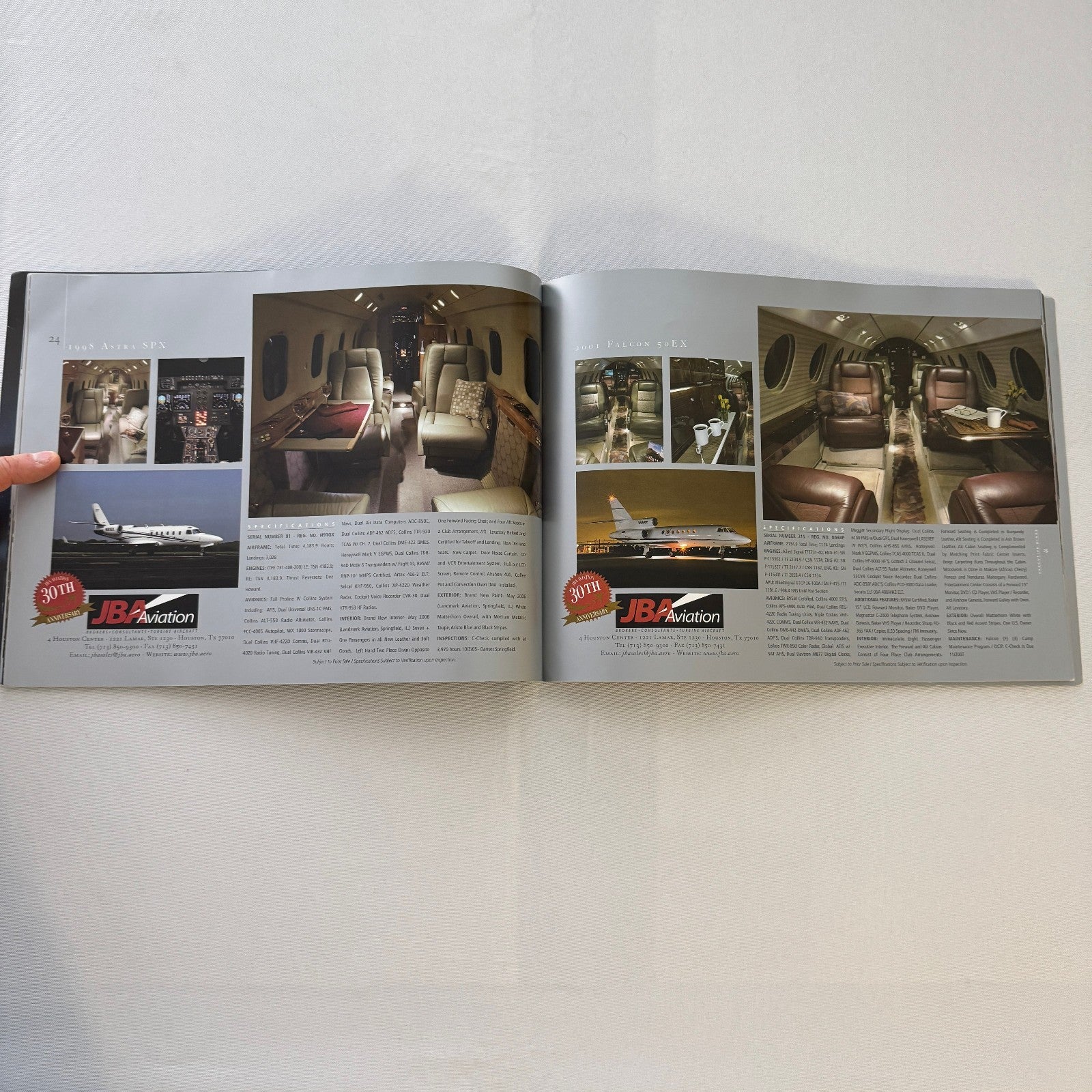 2006 Private Jet Plane Aircraft Airplane Executive Wings Catalog Brochure